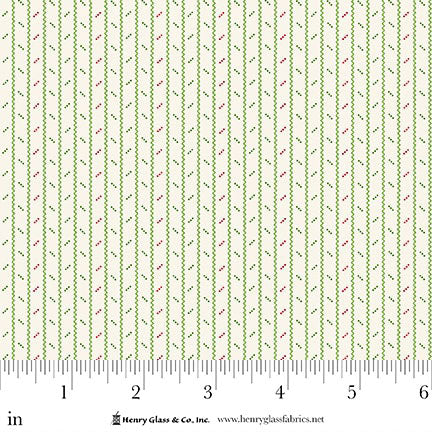 Santa's Coming to Town 1973-06 Green Fabric