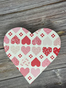 Letters to Cupid Heartwarming Quilt Kit 52" x 52"