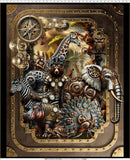 Steampunk Menagerie - Large Panel 43" x 35" - Panel