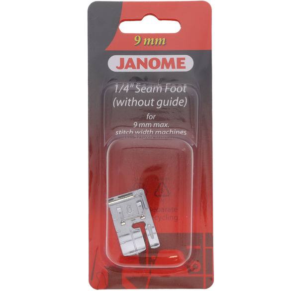 Janome 1/4" Seam Foot (without guide)