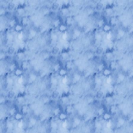 Celeste Collection Camelot - Watercolour Wash - Light Blue- Yardage