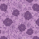 Celeste Collection Camelot - Floral Paradise - Light Purple - Yardage