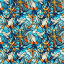 Faith in Full Color - Turquoise/Multi Praying Hands - Yardage