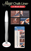 Magic Chalk Liner with Brush White