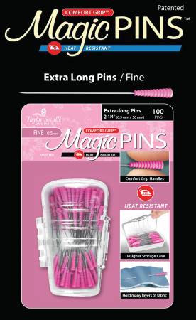 Magic Pins Extra Long Fine Pins 2-1/4" 100ct