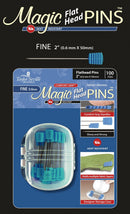 Magic Pins Flathead Pins Fine 2" 100ct