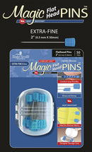 Magic PINS Flathead Pins / Extra-Fine 2", 50 ct