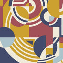 American Bold -Organic - Hoffman - Red/Navy  Yardage