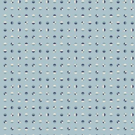 American Bold -Organic - Sky Blue - Yardage