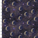 Angel of Peace - 3 Wishes - Starfield - Black  - Yardage