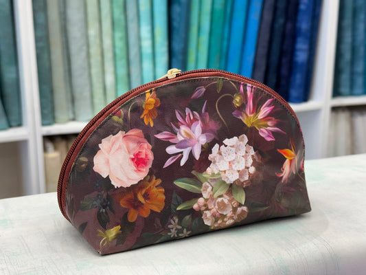 Taco Pouch Bag #24 - Painted Flowers