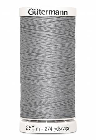 Gutermann - Polyester All Purpose Thread - 250 m/274 yds - #102 - Mist Grey