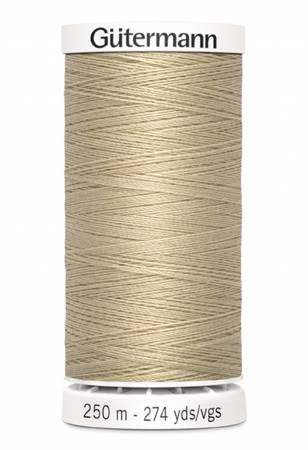 Gutermann - Polyester All Purpose Thread - 250 m/274 yds - #500 - Ecru