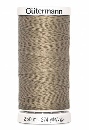 Gutermann - Polyester All Purpose Thread - 250 m/274 yds - #509 - Beige