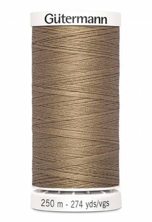 Gutermann - Polyester All Purpose Thread - 250 m/274 yds - #536 - Tan