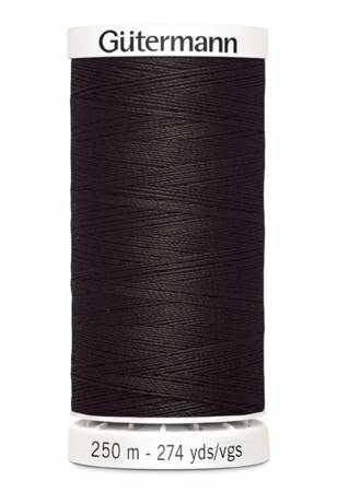 Gutermann - Polyester All Purpose Thread - 250 m/274 yds - #596 - Brown