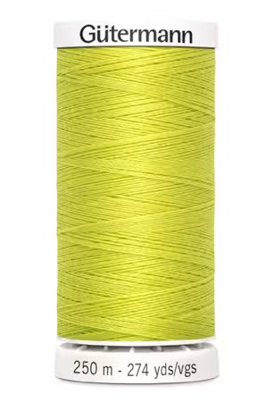 Gutermann - Polyester All Purpose Thread - 250 m/274 yds - #712 - Lime