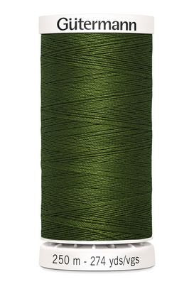 Gutermann - Polyester All Purpose Thread - 250 m/274 yds - #780 - Olive