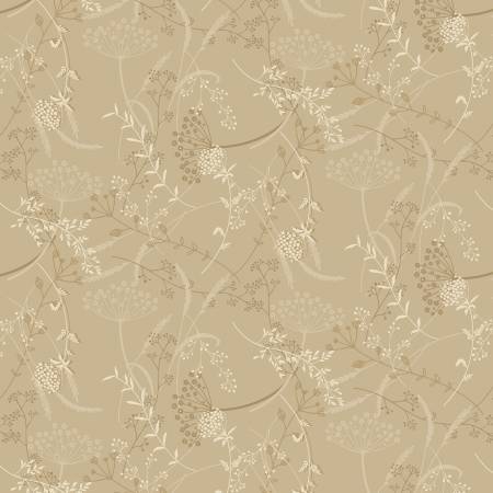 Linen Closet 2 Dandelion Taupe Fabric