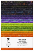 Presale Tonga Raven Full 20 piece Custom Vegas Strip (6.5" Strips)