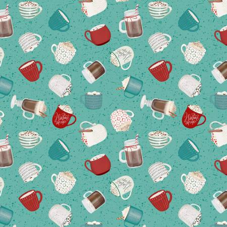 Cocoa Sweet Teal Mug Toss Yardage