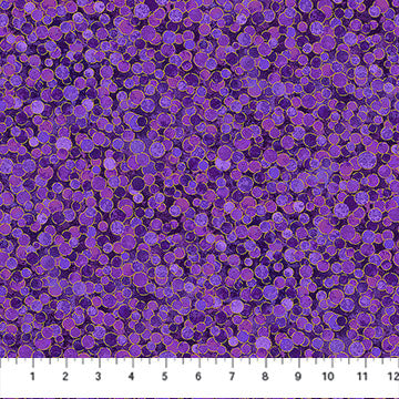 Shimmer Basics - Multi Dot - Pansy - Yardage