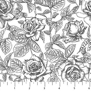 Till Death Us Do Part 28114-10 White Fabric