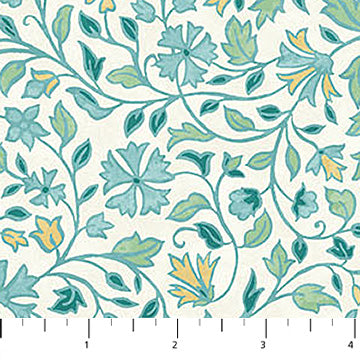 Mariposa - Small Trail - Cream/Multi - Yardage