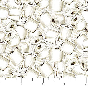 Bear Necessities - Toilet Rolls - Cream - Yardage