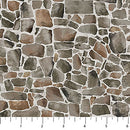 Bear Necessities - Field Stones - Gray/Multi - Yardage