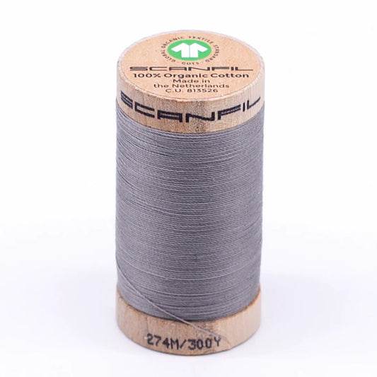Scanfil Organic Cotton Thread 30/2 wt 300 yards Limestone 4832