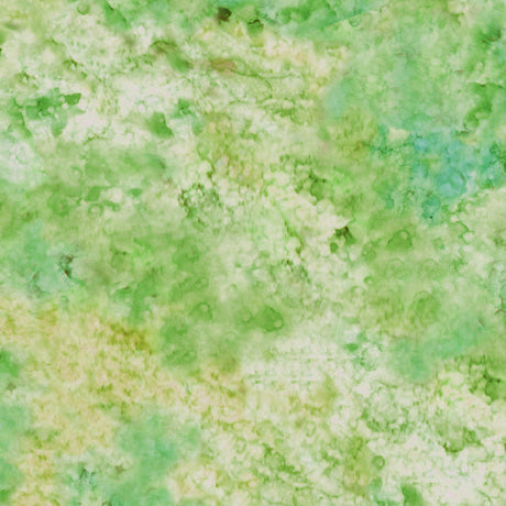 Windswept Green Mottled Fabric