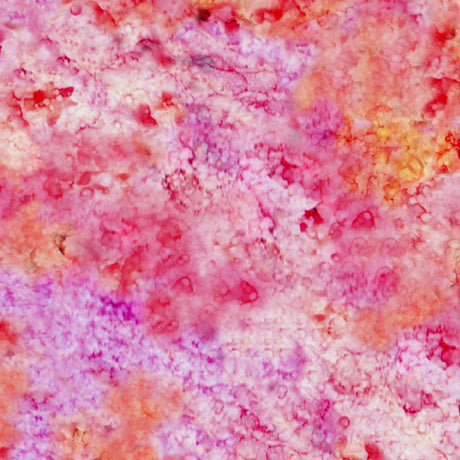 Windswept Hot Pink Mottled Fabric