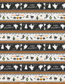 Midnight Hauntings Repeating Stripe Multi Fabric