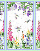Floral Flutter - Large Panel Multi 25" x 43" - Panel
