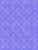 Floral Flutter - Damsak - Purple - Yardage