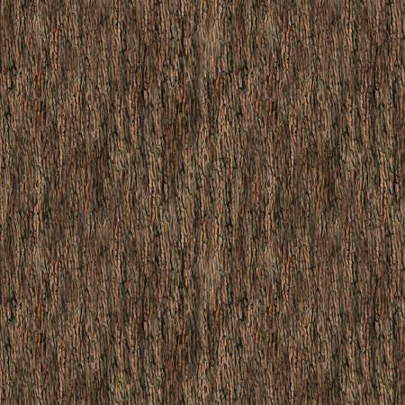 Forest Light Tree Bark Dark Brown Yardage