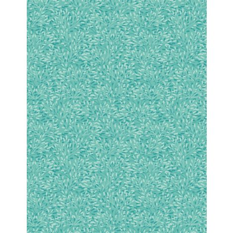 Whimsy by Wilmington Prints Teal Yardage