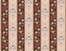 Floralscape Repeating Stripe Multi Fabric