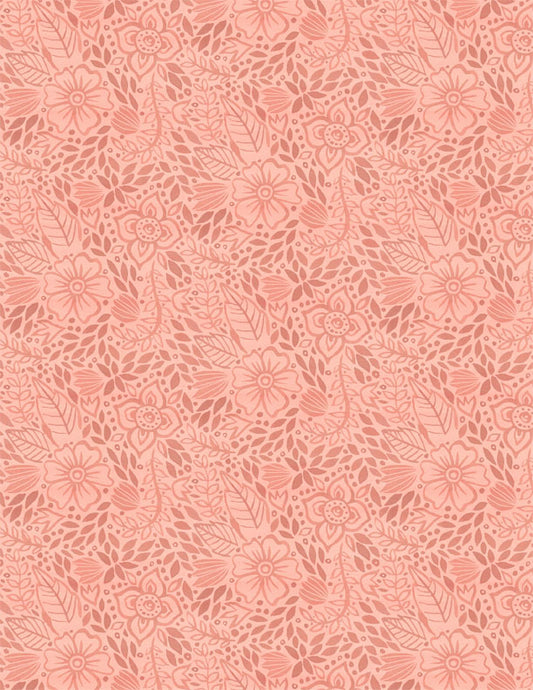 Floralscape Small Floral Pink Fabric