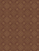 Floralscape Fancy Grid Brown Fabric