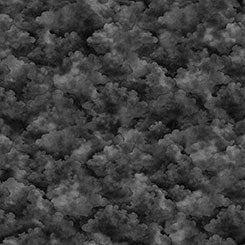 Happy Haunting Cloud Texture Smoke Fabric