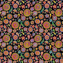 Skullduggery Ditsy Geo Black Fabric