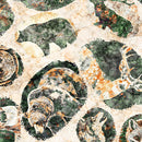 Mountain Splendor - Lodge Animals Medallions - Tan - Yardage