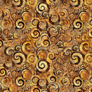 Mountain Splendor - Scroll Geo - Tan - Yardage