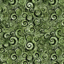 Mountain Splendor - Scroll Geo - Forest - Yardage