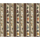 Steam & Steel - Train Border Strip - Multi - Yardage