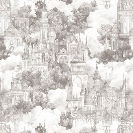 Folklore - Castles In Clouds - Taupe - Yardage