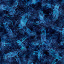 Stars, Stripes & Steel - American Eagle Tonal - Navy - Yardage