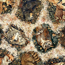 Cedar & Sage - Animal Toss - Oatmeal - Yardage